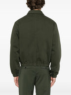 Image du Bomber Ami de coeur Kaki par Ami PARIS pour Hommes - Saison Printemps-Été 2025 - Détail 6
