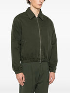 Image du Bomber Ami de coeur Kaki par Ami PARIS pour Hommes - Saison Printemps-Été 2025 - Détail 1