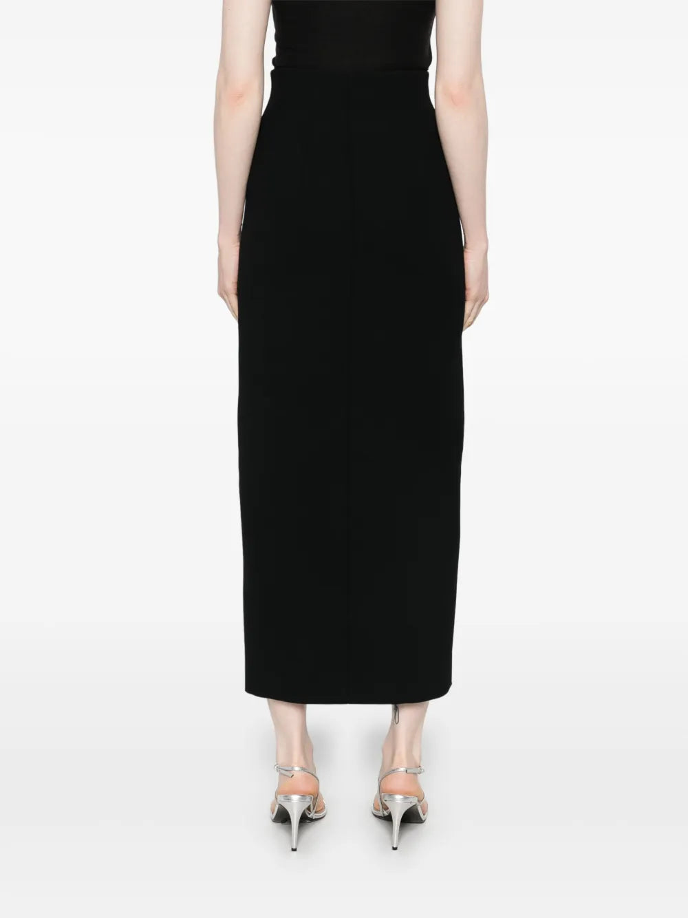 long skirt, button-up skirt, Brynlee skirt, black skirt, cotton skirt