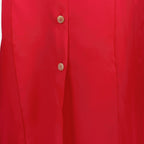 Immagine del vestito rosso Effy di Khaite per donne - Stagione Primavera-Estate 2025 - Vista dei dettagli del prodotto 3