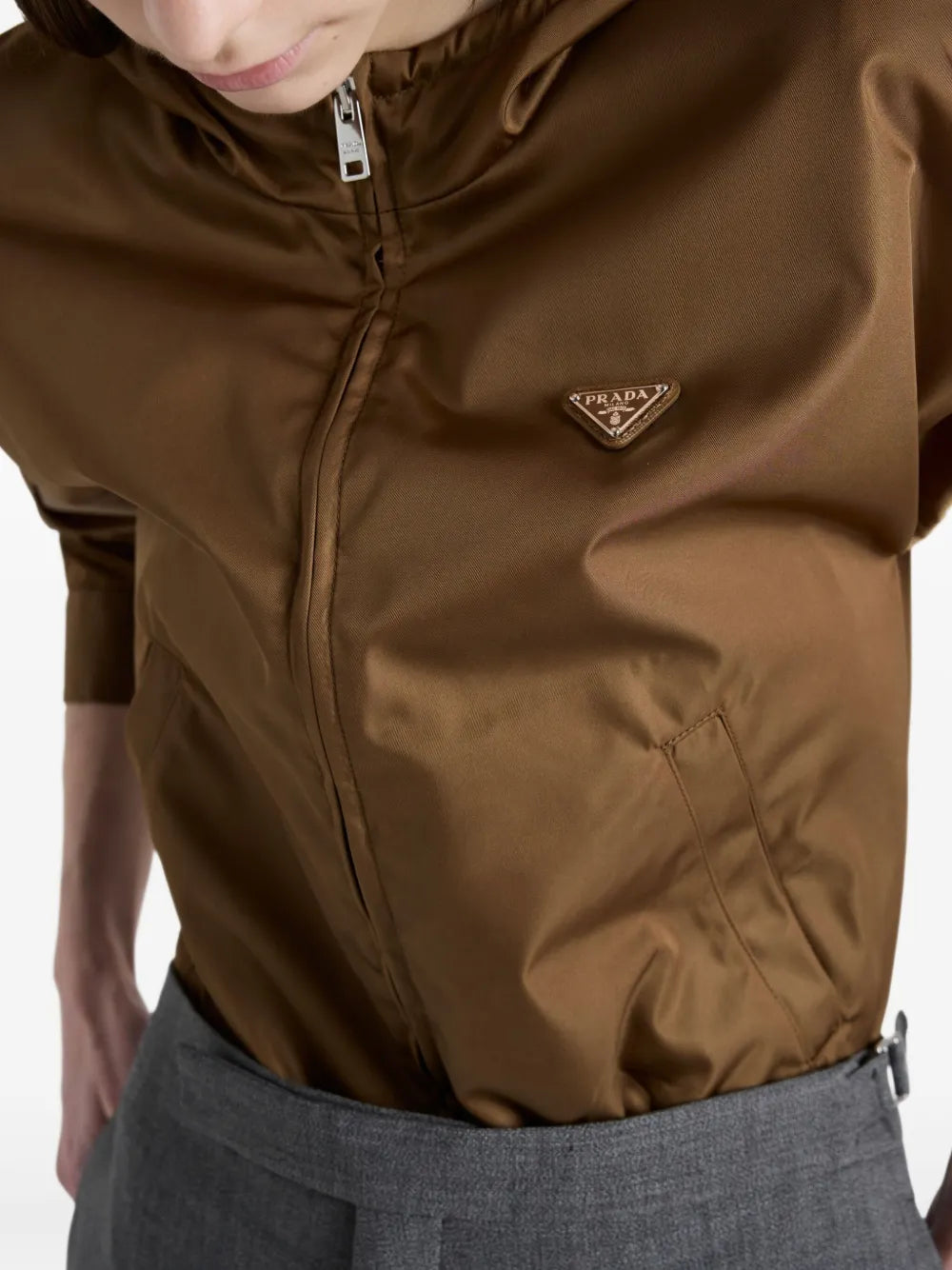 Re-Nylon Camel Jacket