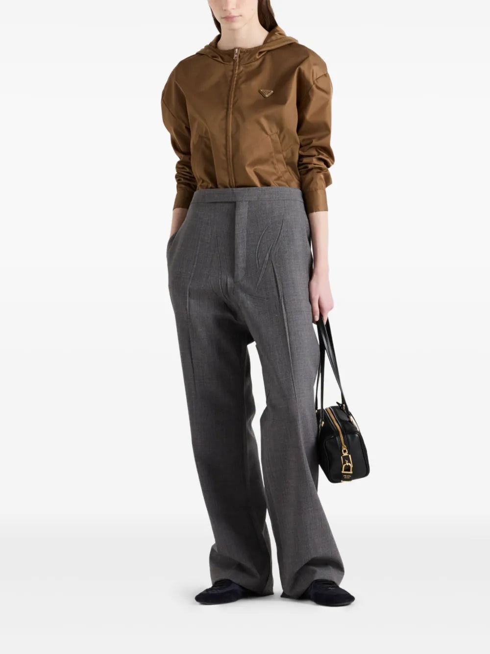 Re-Nylon Camel Jacket