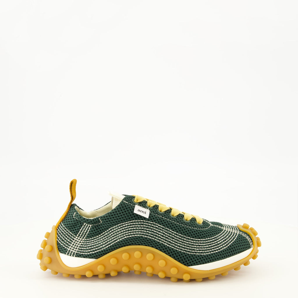 Zapatillas Mirage de malla verde