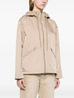 Image of Cassiopea Hooded Jacket by Moncler for Women - Season Spring-Summer 2025 - Detail View 1