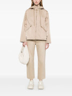 Image of Cassiopea Hooded Jacket by Moncler for Women - Season Spring-Summer 2025 - Back View