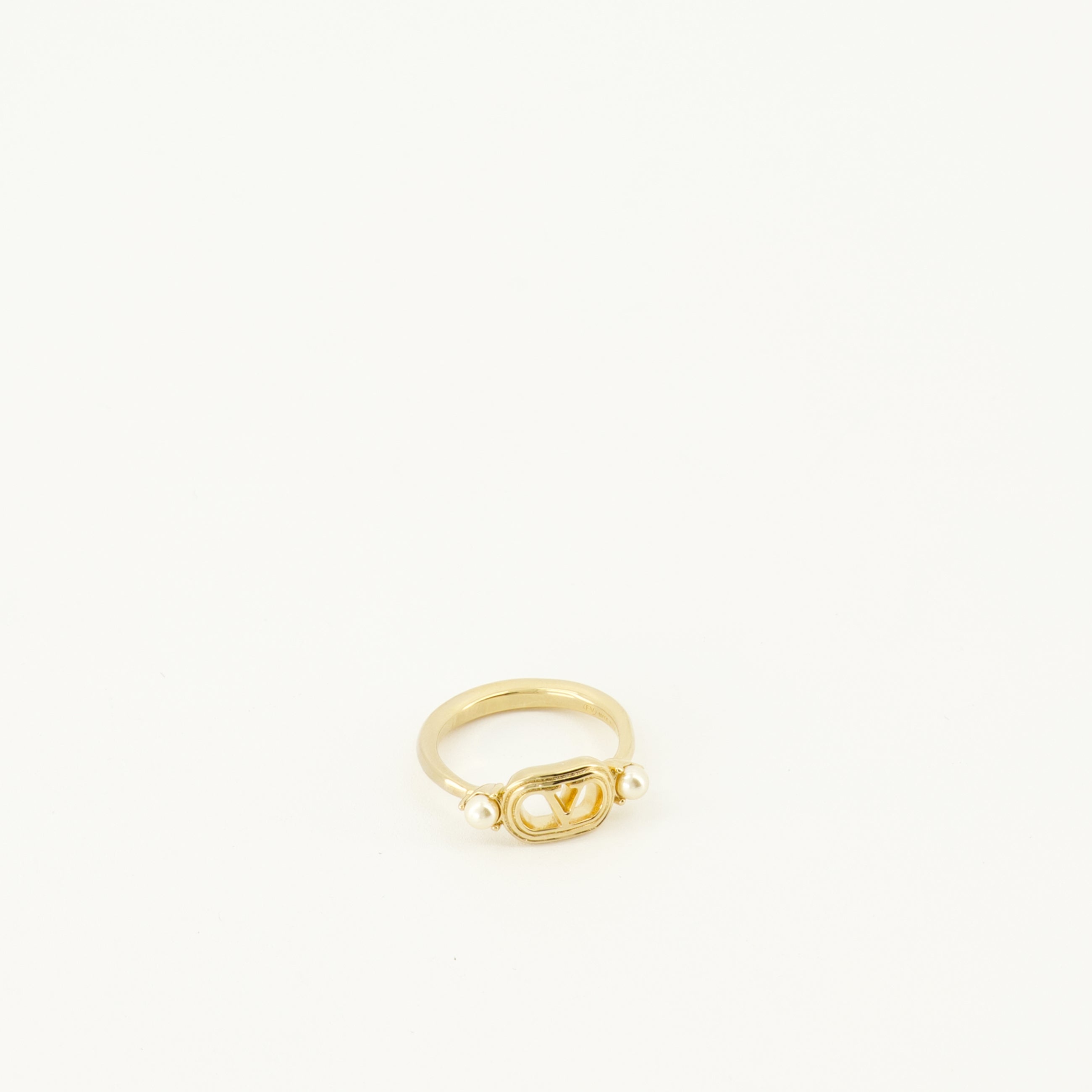 Bague Ovalette en Métal et Crystals Swarovski - Valentino