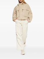 Image of Parka Sauvan by Moncler for Women - Season Spring-Summer 2025 - Back View