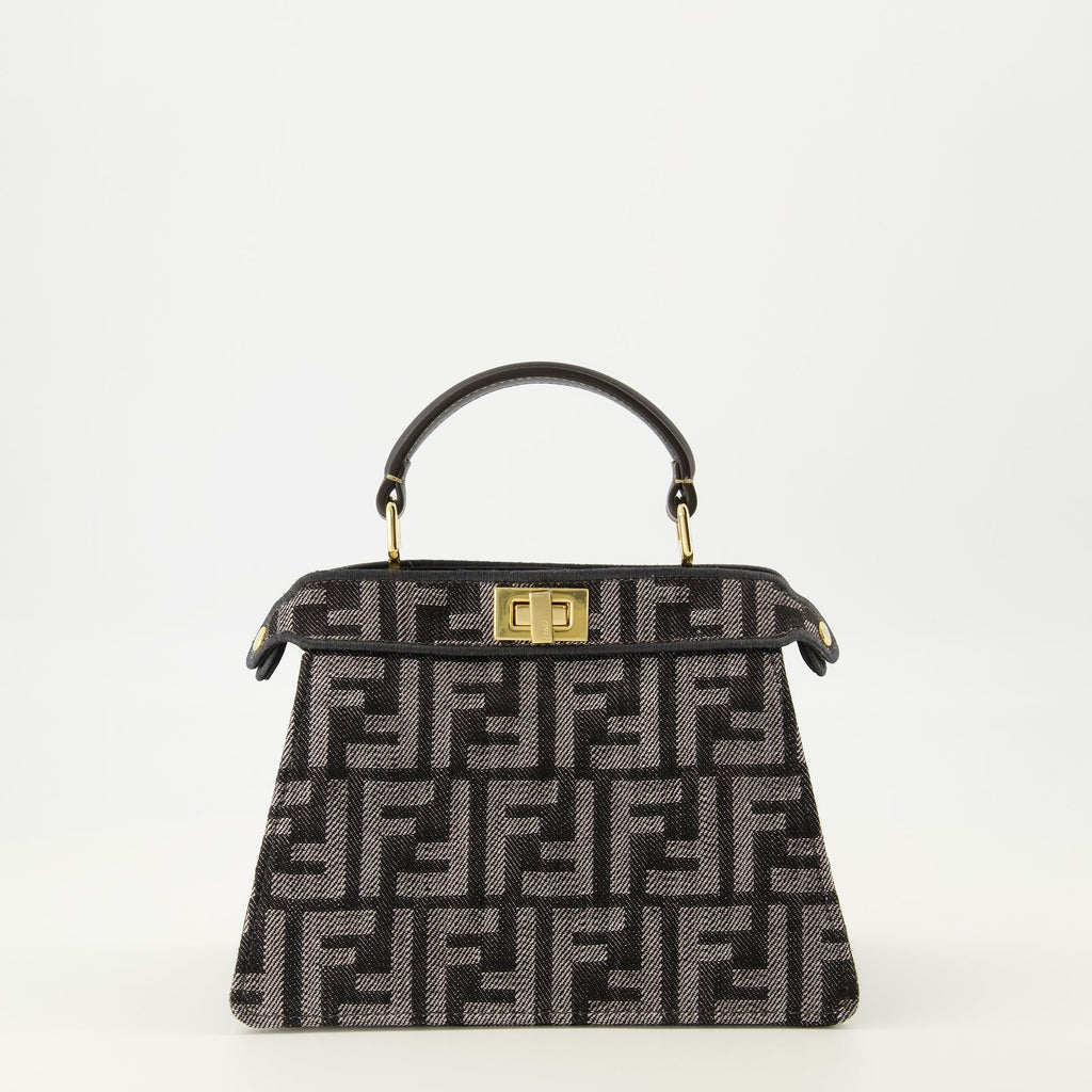 Fendi Peekabbo Nano, denim bag, luxury accessories, designer handbags, Autumn Winter 2025