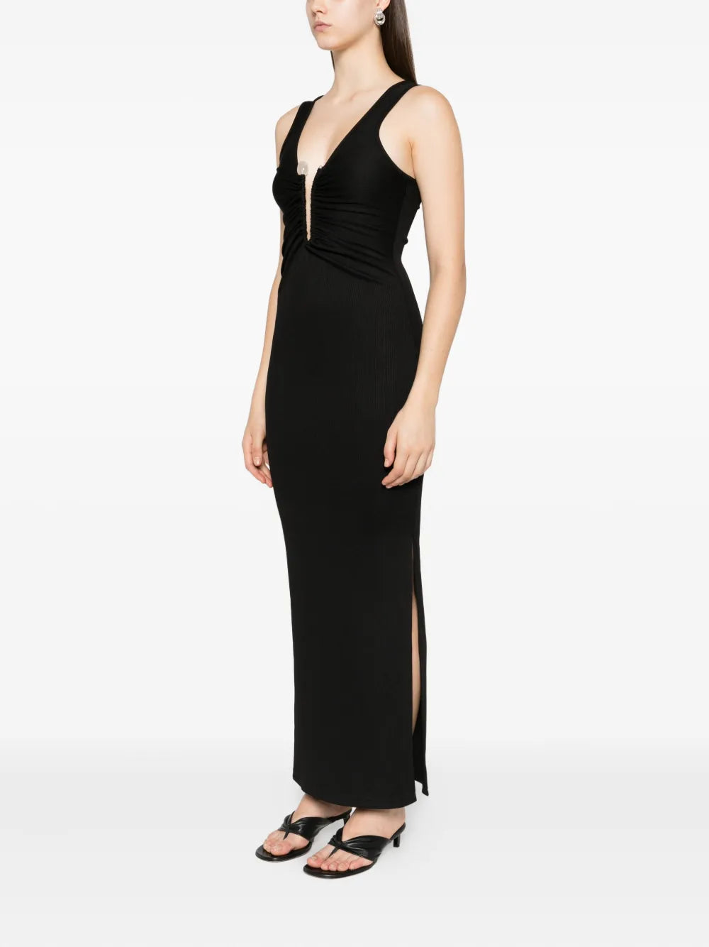 Crystal Black Pin Kleid