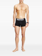 Imagen de bóxers negros de Diesel para hombres - Temporada Primavera-Verano 2025 - Vista trasera