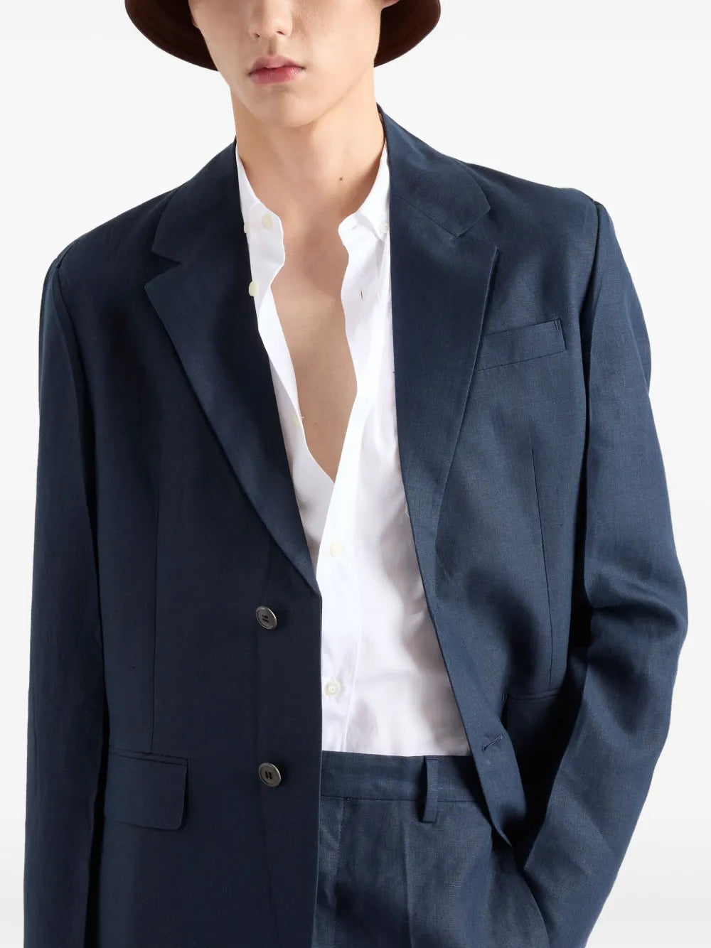 Prada White Cotton Shirt