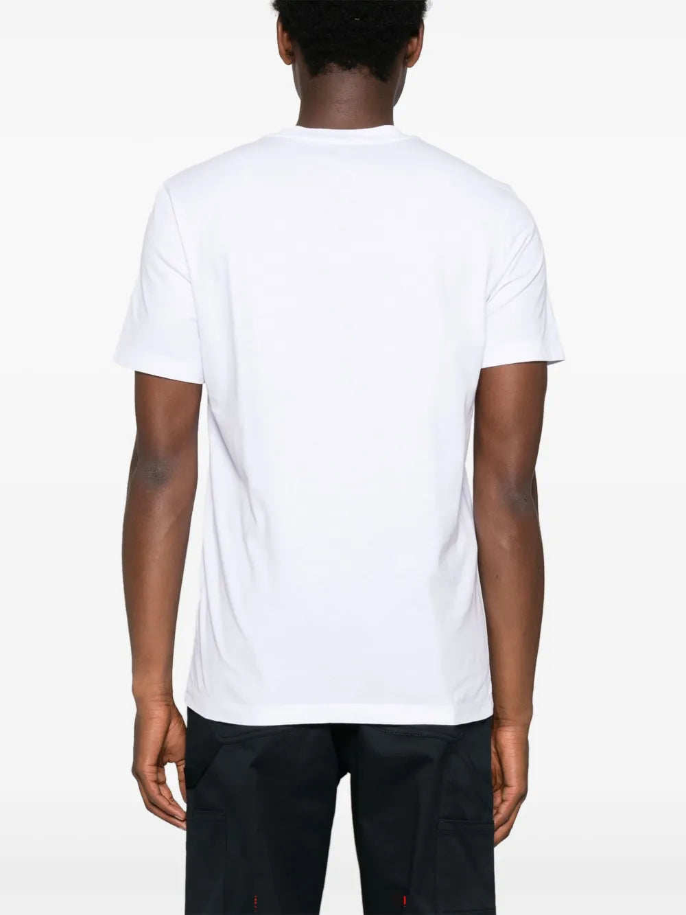 Image of White Logo T-Shirt Set by Moncler for Men - Season Autumn-Winter 2025 - Detail View 1