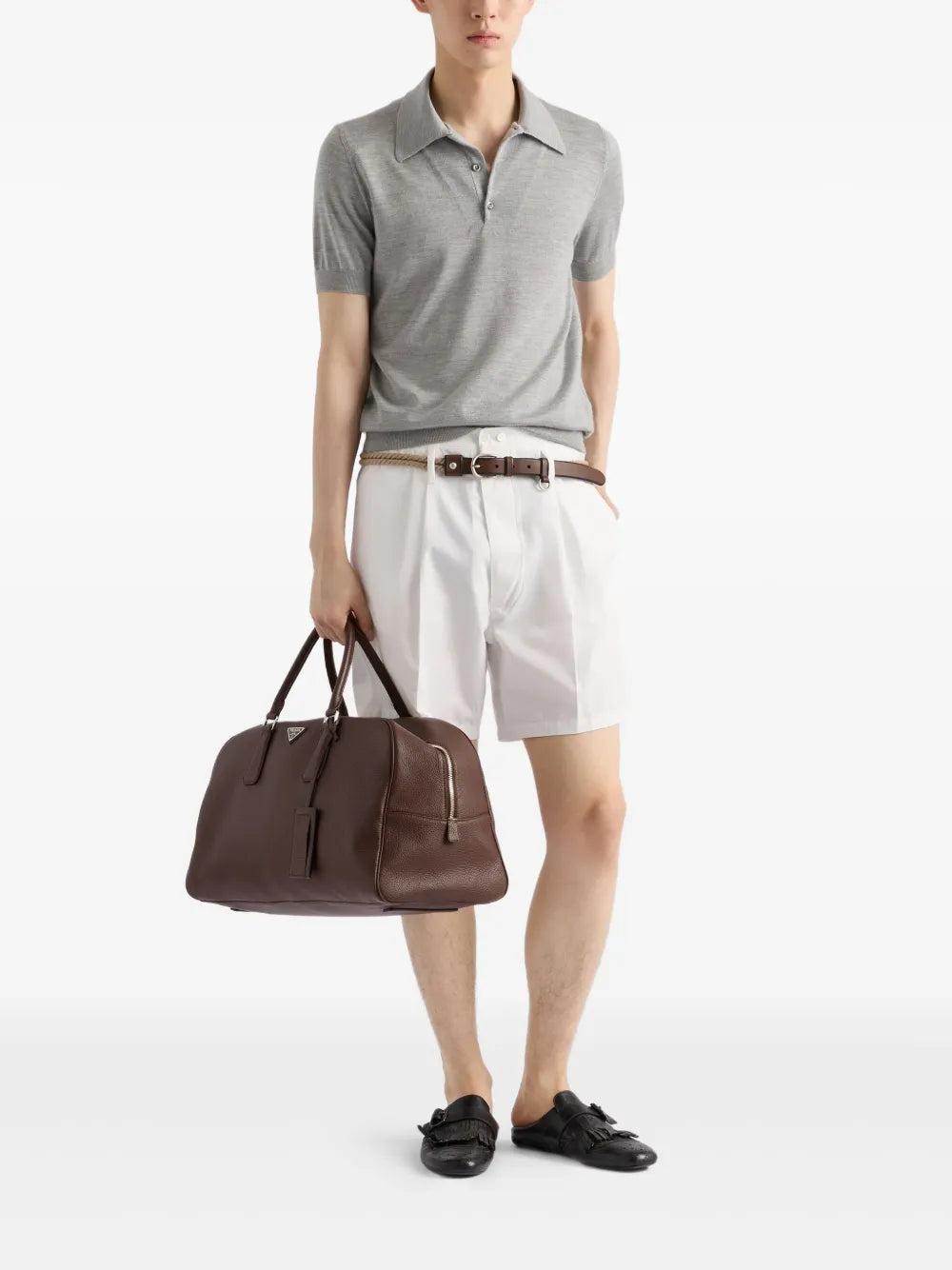 Polo de Cashmere e Seda