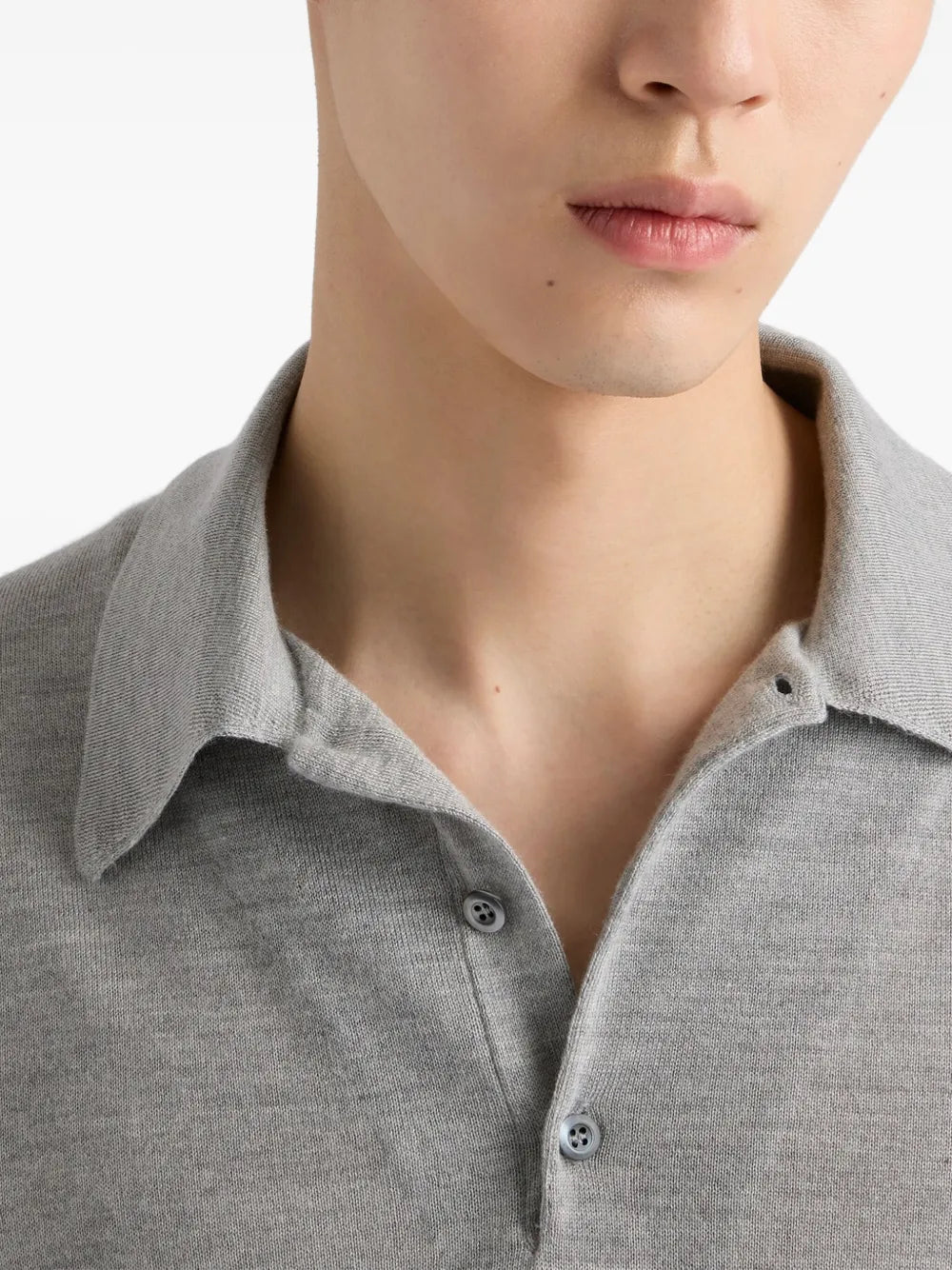 Polo de Cashmere e Seda