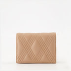 Image of Quiltie 67 Pink Wallet by Valentino Garavani for Women - Season Autumn-Winter 2025 - Back View