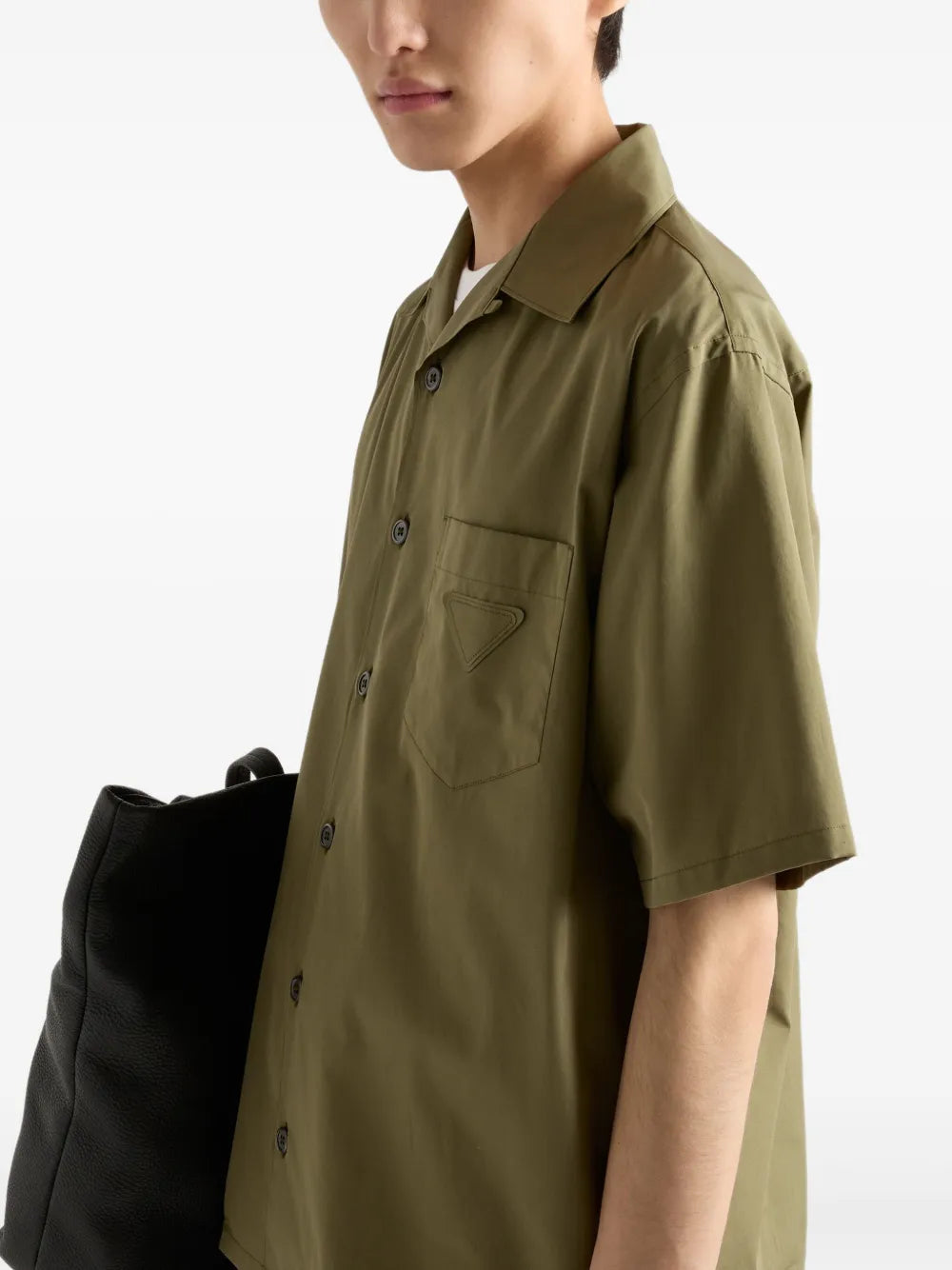 Short-sleeve Khaki Shirt