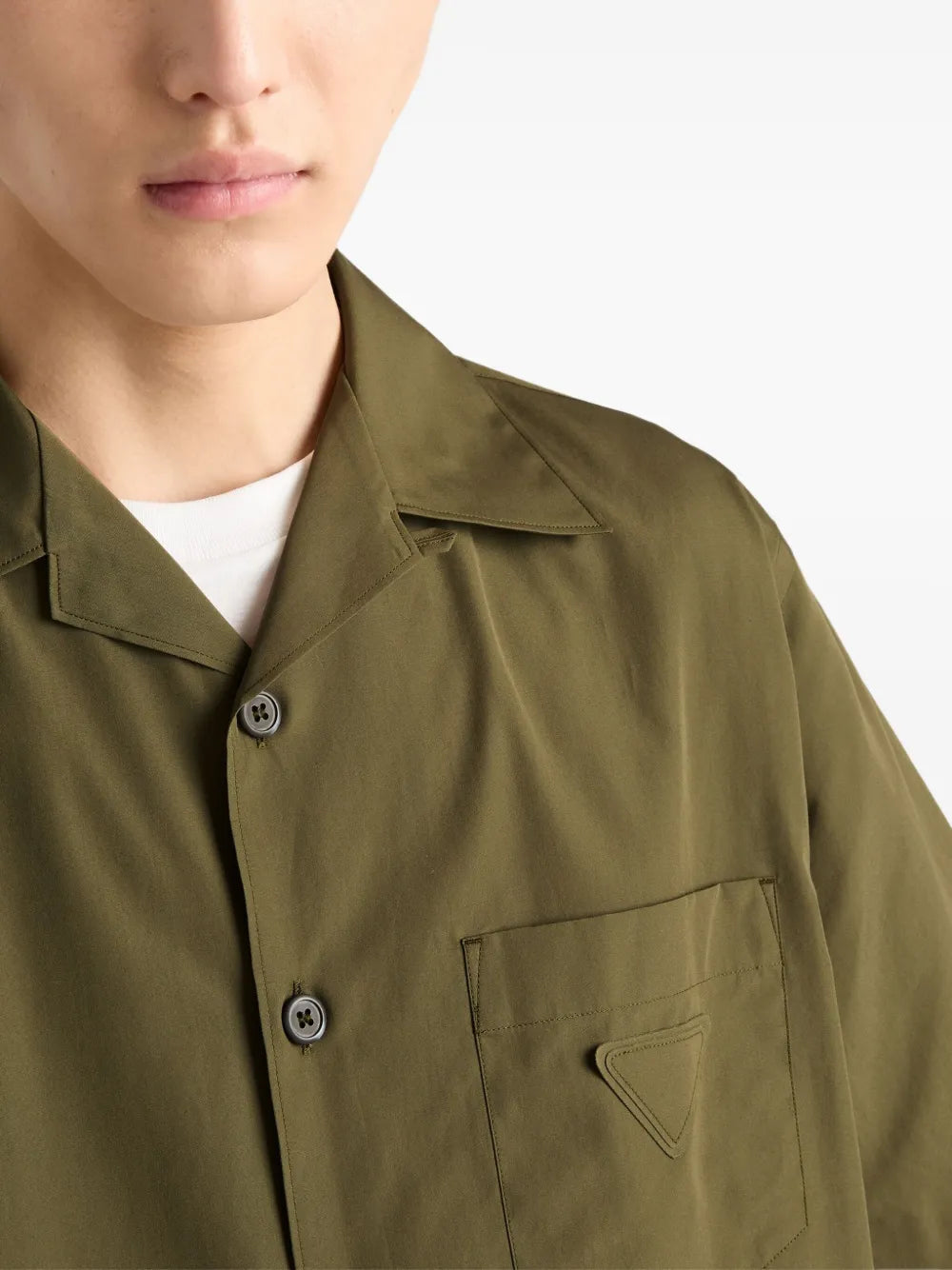 Short-sleeve Khaki Shirt