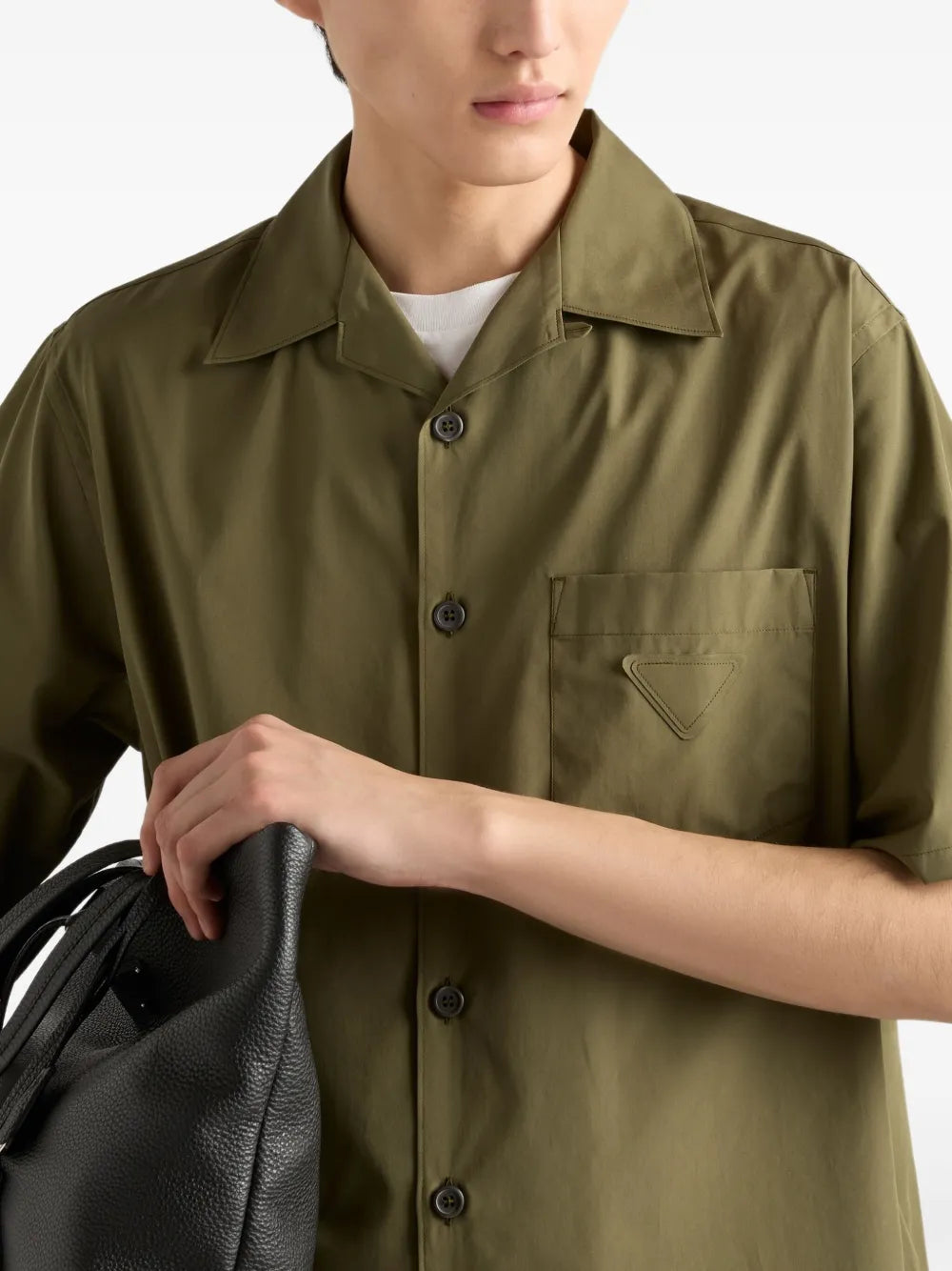 Short-sleeve Khaki Shirt