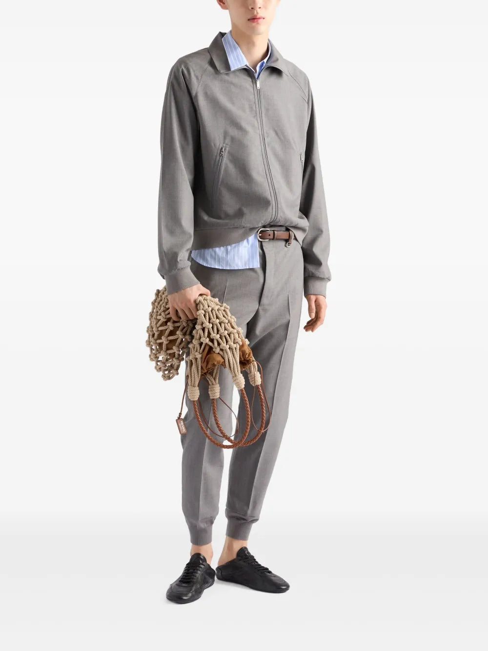 Prada Grey Wool Jacket | WE IN STYLE