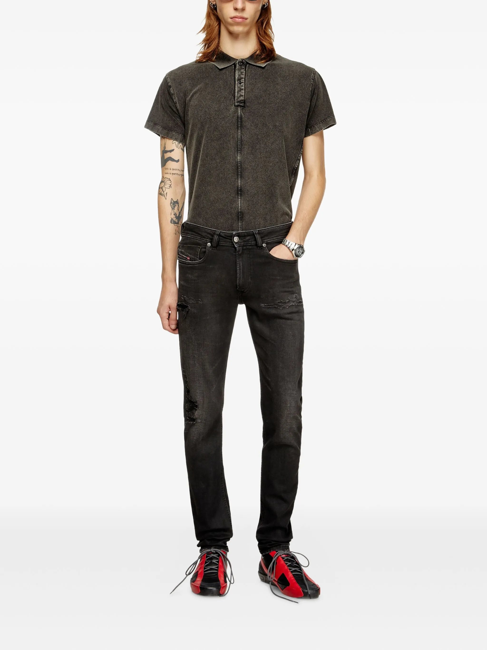 Bild von Le Jean Sleenker 1979 L32 von Diesel für Herren - Saison Herbst-Winter 2025 - Modellansicht 1