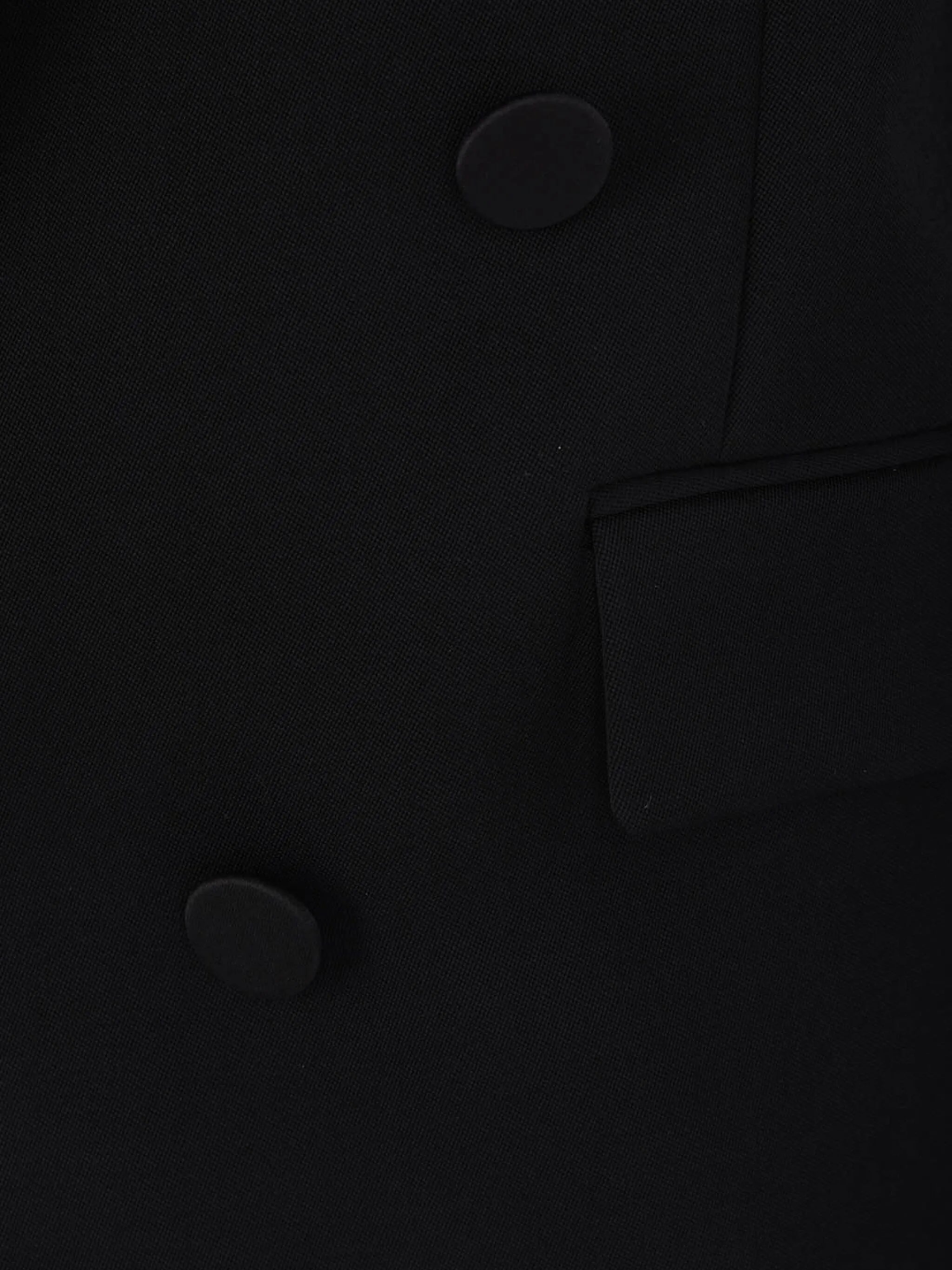 サンローランの女性用クラシックオーバーサイズブラックブレザーの画像 - シーズン春夏2025 - モデルビュー2