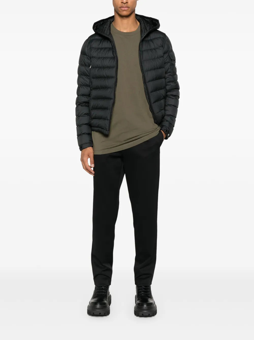 モンクレール コットン ロゴ Tシャツ