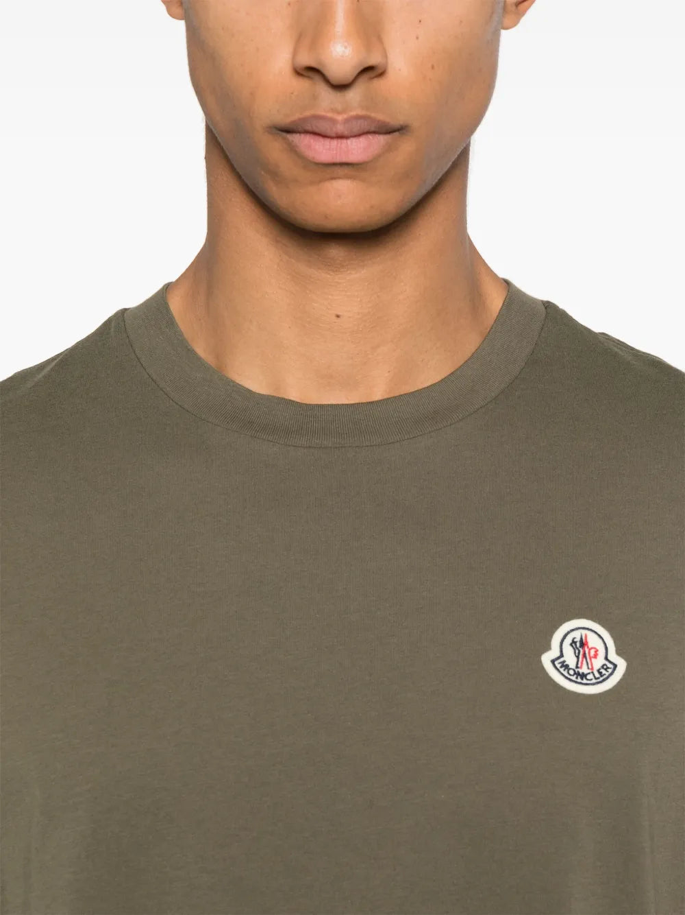 モンクレール コットン ロゴ Tシャツ