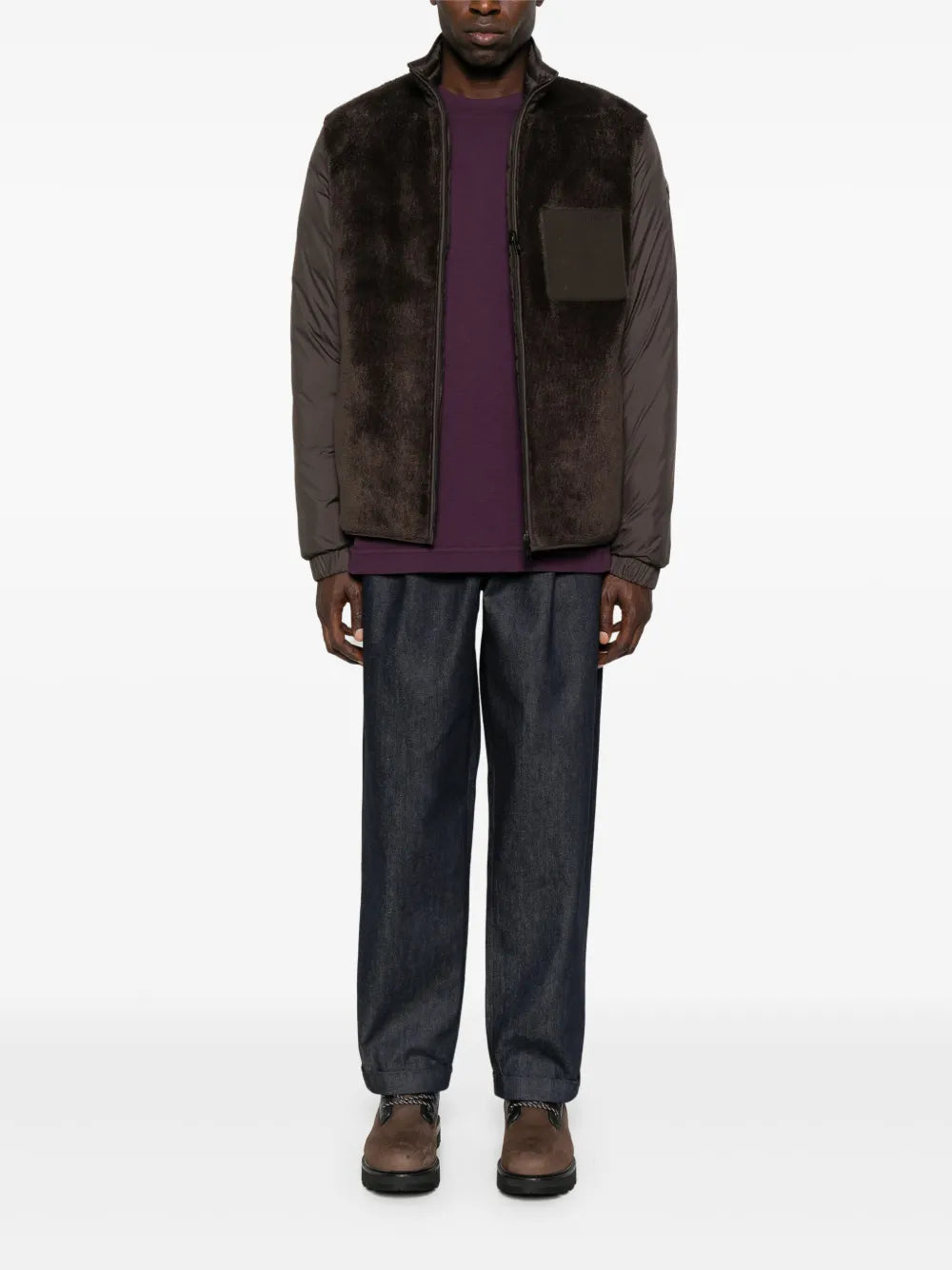 モンクレールのメンズ用リバーシブルダウンジャケットリヴラの画像 - 2025年秋冬シーズン - 後面ビュー