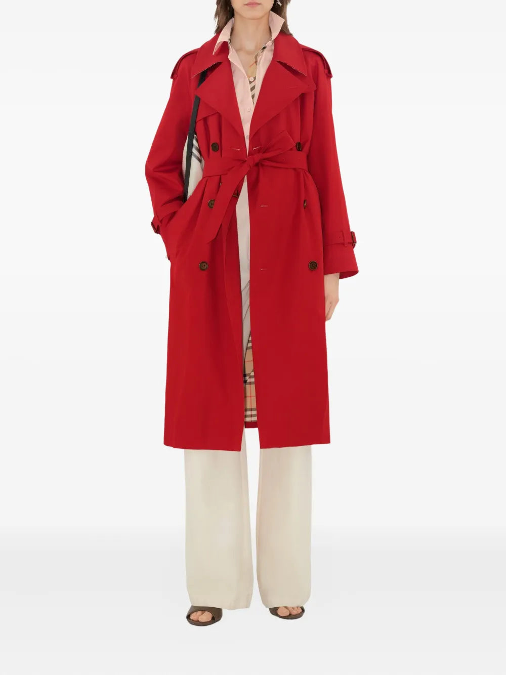 Burberry trench coat, Castleford coat, cotton-viscose trench, Autumn-Winter fashion, women's outerwear