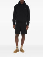 Image of Knight Black Hoodie by Burberry for Men - Season Autumn-Winter 2025 - Model view 1