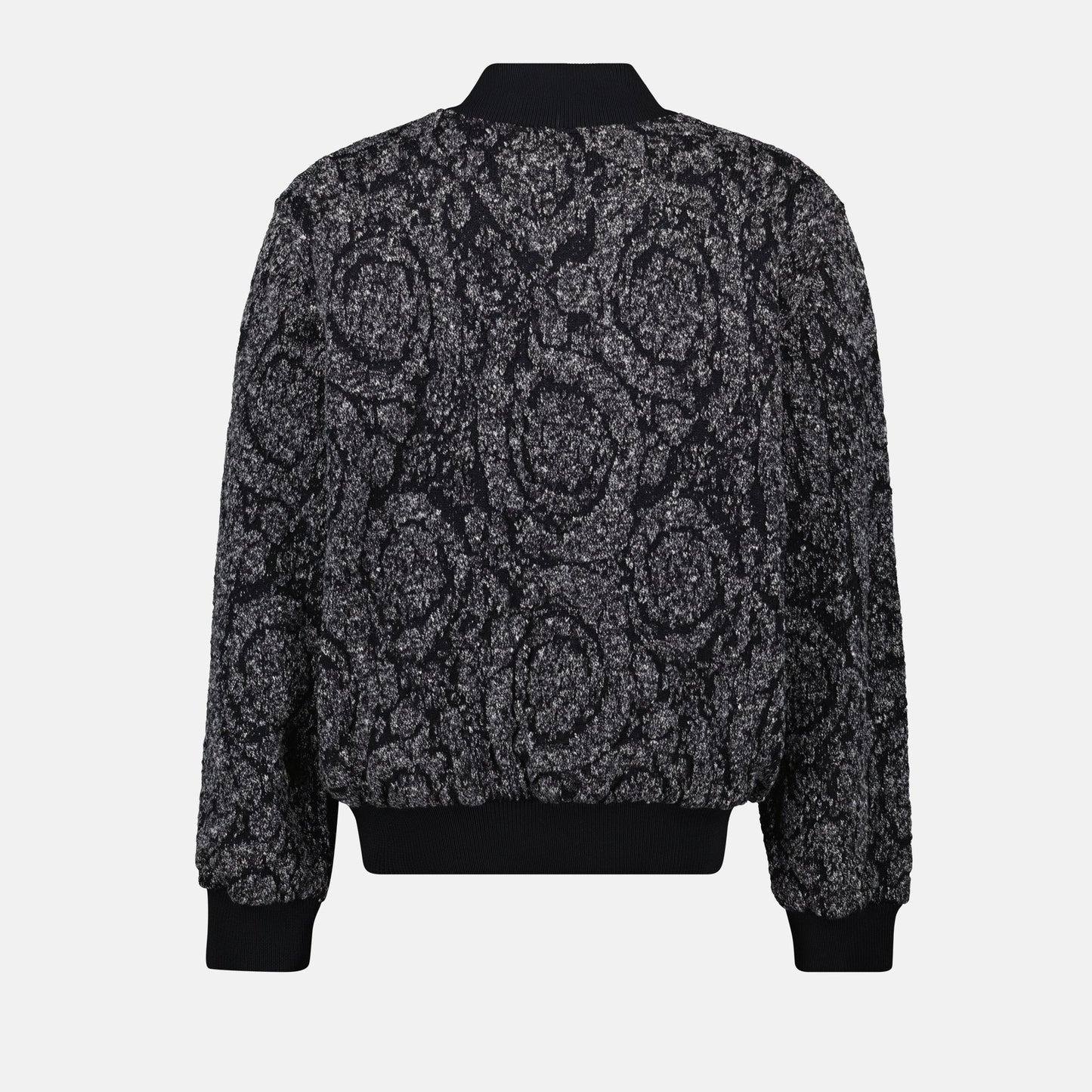 Versace bomber jacket, reversible jacket, Barocco print, luxury fashion, Autumn-Winter 2024