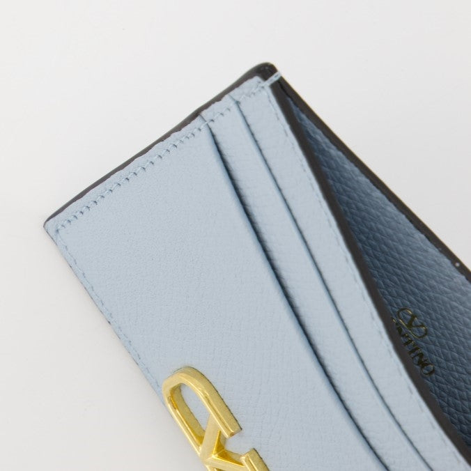 VLogo, Leather Card Holder, Designer Accessories, Luxury Card Holder, Valentino Garavani