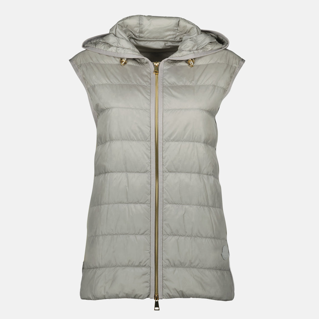 Moncler Reposse jacket, 3-in-1 down jacket, wool and cashmere jacket, black down jacket, detachable vest