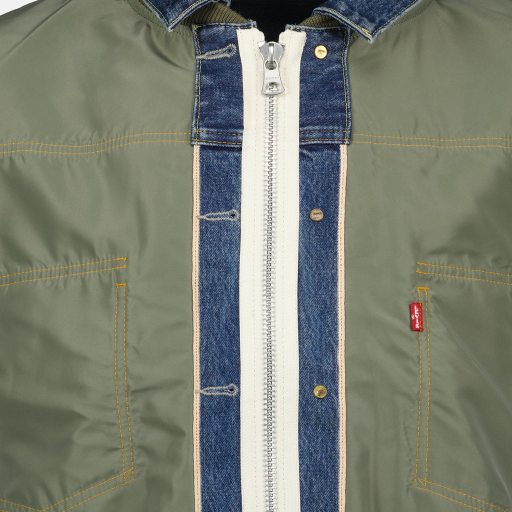 reversible jacket sacai x levis sacai men 15434351280508