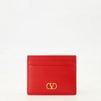 Porte-cartes en cuir Vlogo