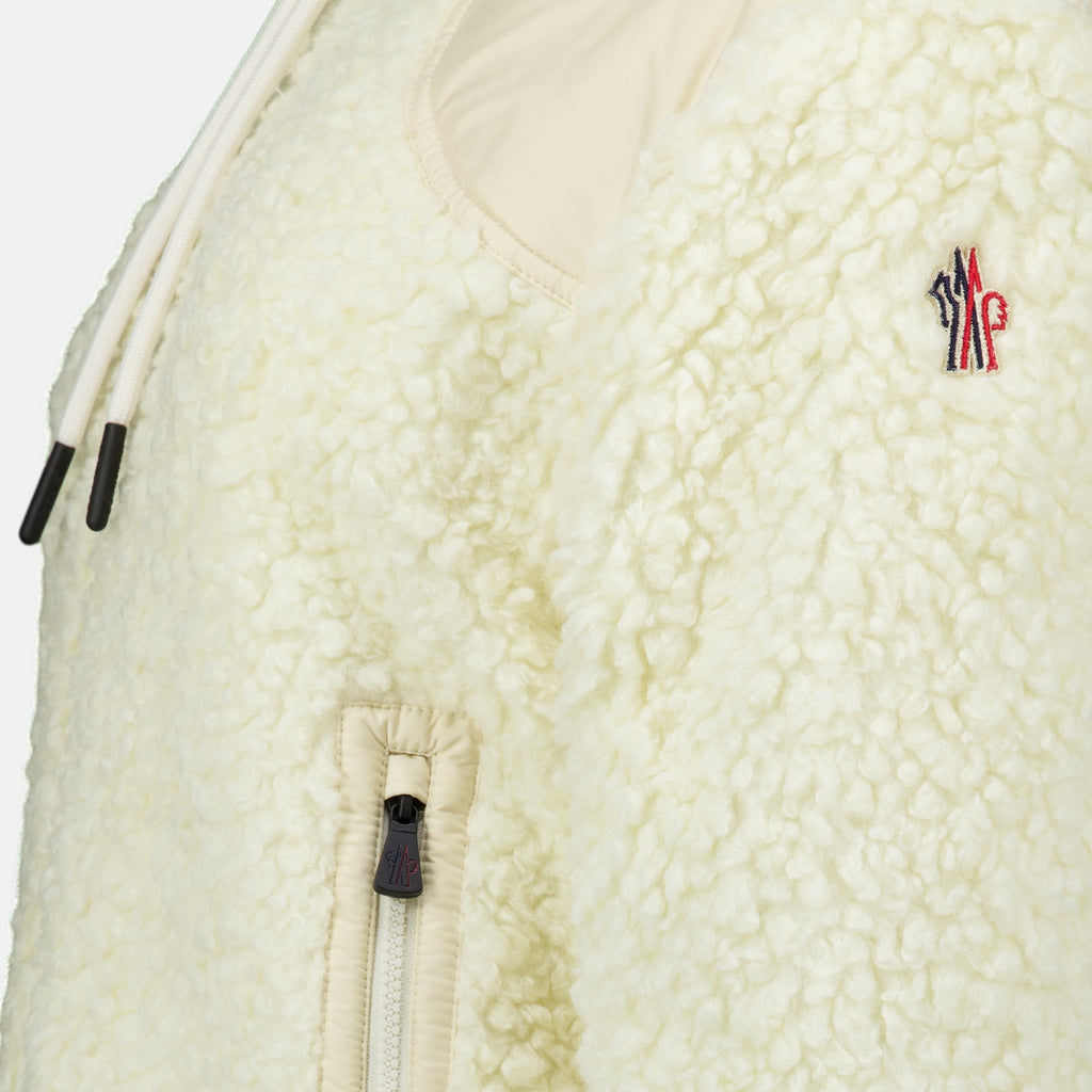 Reversibel Teddy Zip Jakke