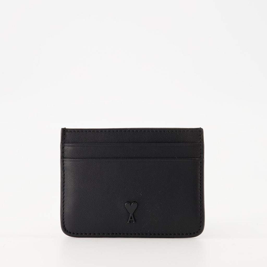 Ami Paris, card holder, cowhide leather, Ami de Coeur, Autumn-Winter 2025