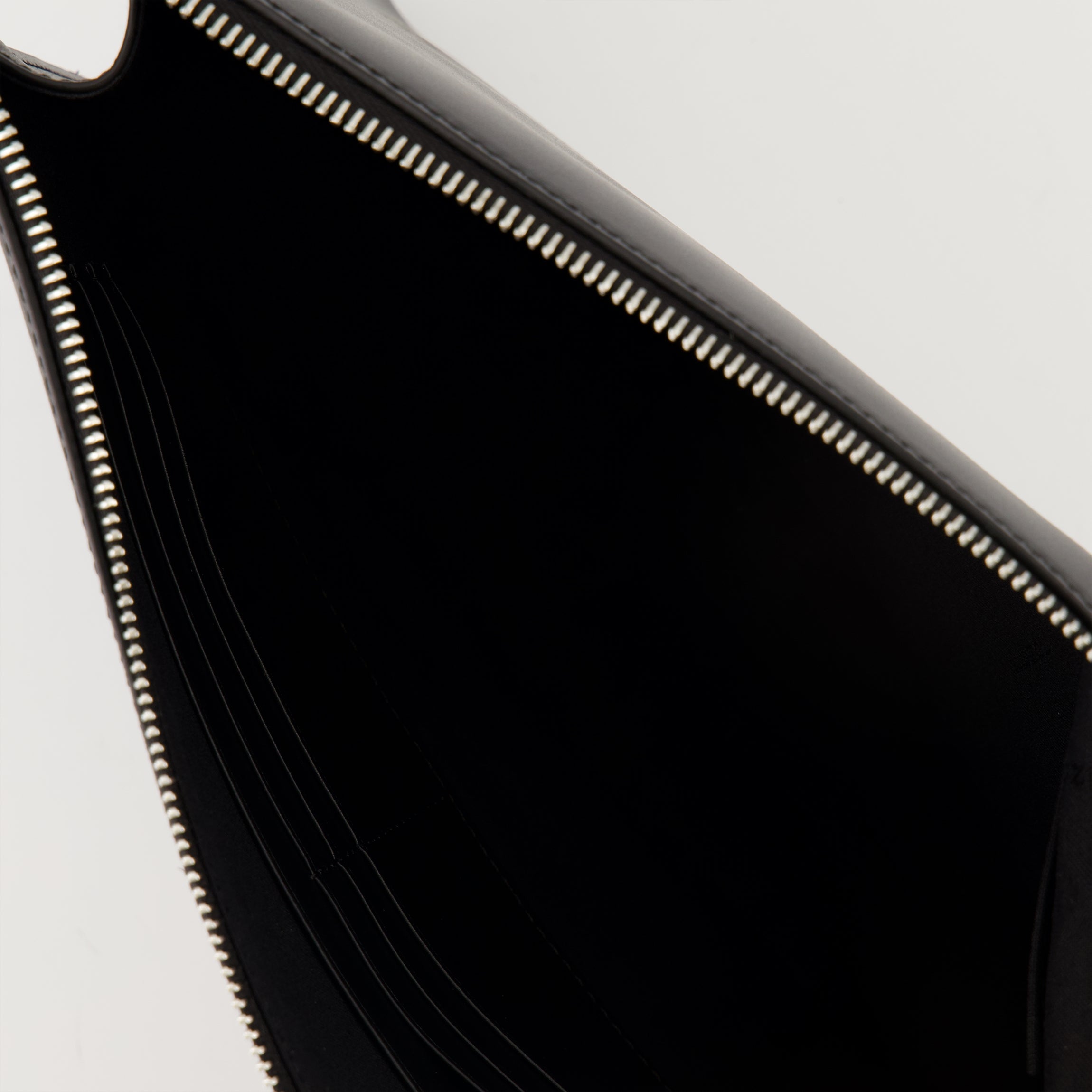 Fendi pouch, Squared FF pouch, black pouch, leather and canvas accessory, men's fashion accessory