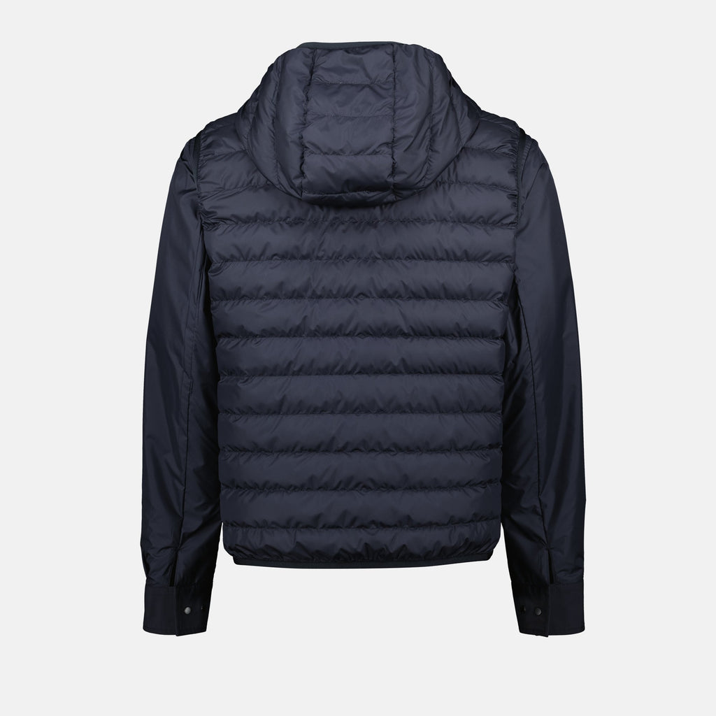 Bild des mehrlagigen Windbreakers Charve Blue von Moncler für Herren - Saison Frühjahr-Sommer 2025 - Rückansicht