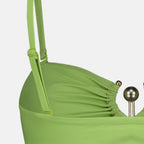 Image of Bandeau Ruched Prong by Christopher Esber for Women - Season Spring-Summer 2026 - Detail View 2