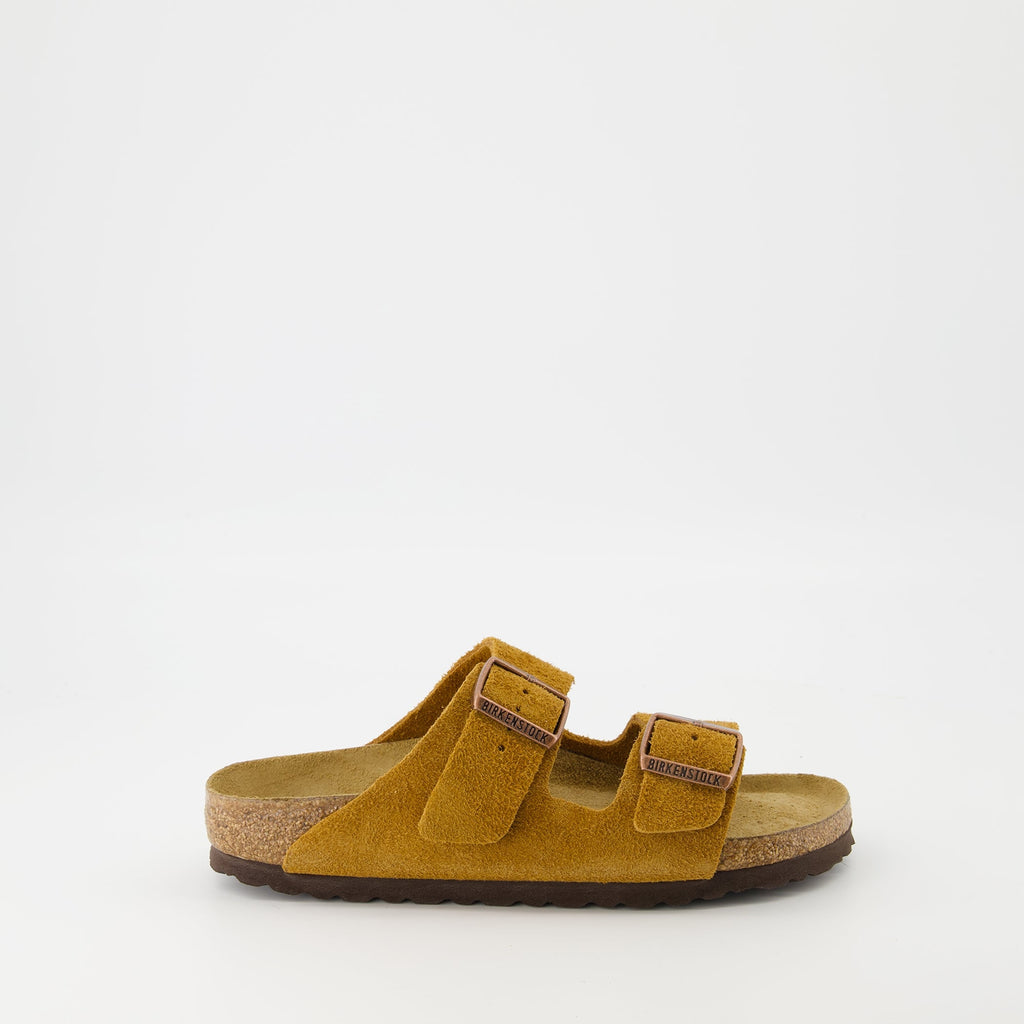 Arizona sandals, Birkenstock sandals, adjustable sandals, waterproof nubuck sandals, comfortable sandals