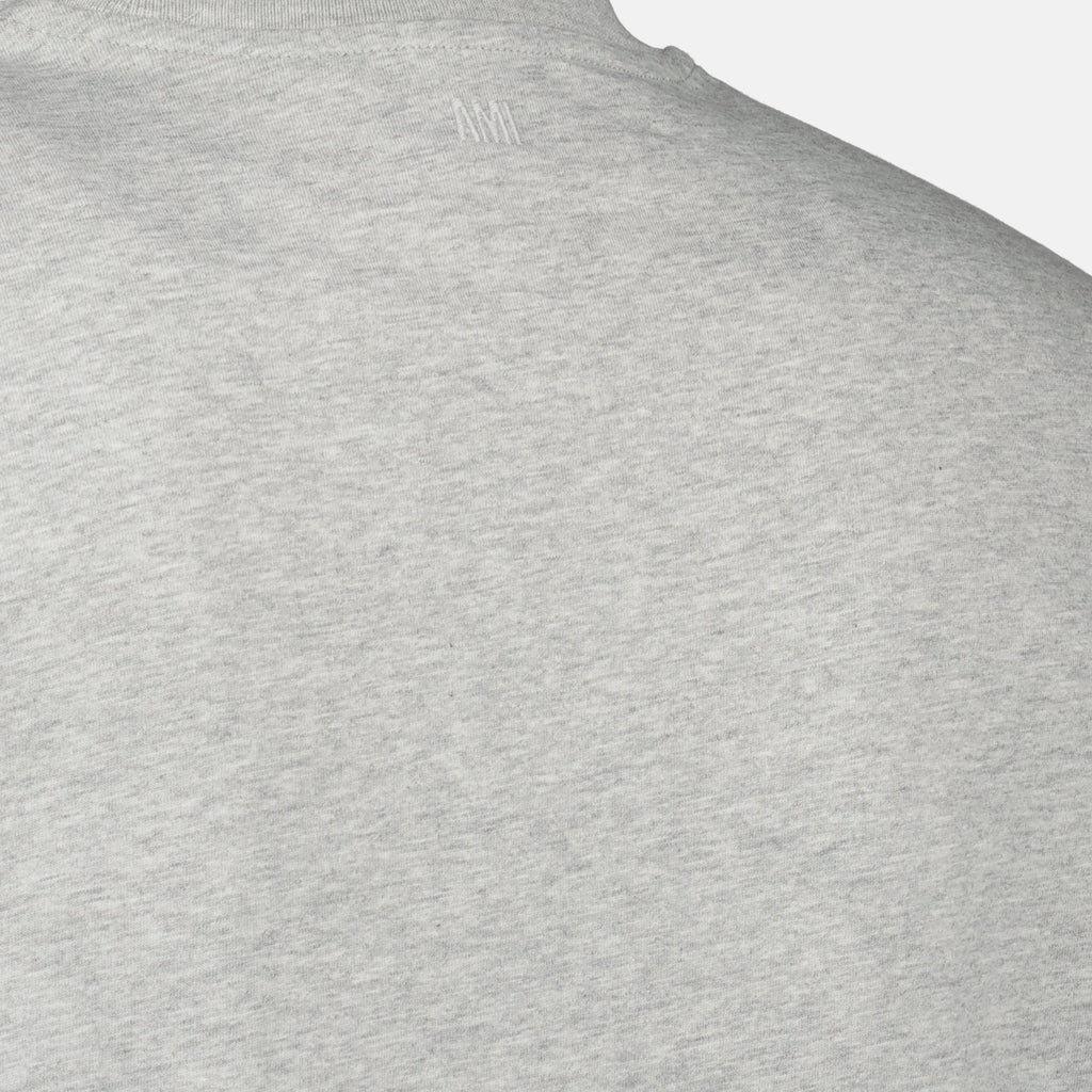 Image du T-shirt Ami de cœur par Ami PARIS pour hommes - Saison Automne-Hiver 2025 - Détail Vue 2