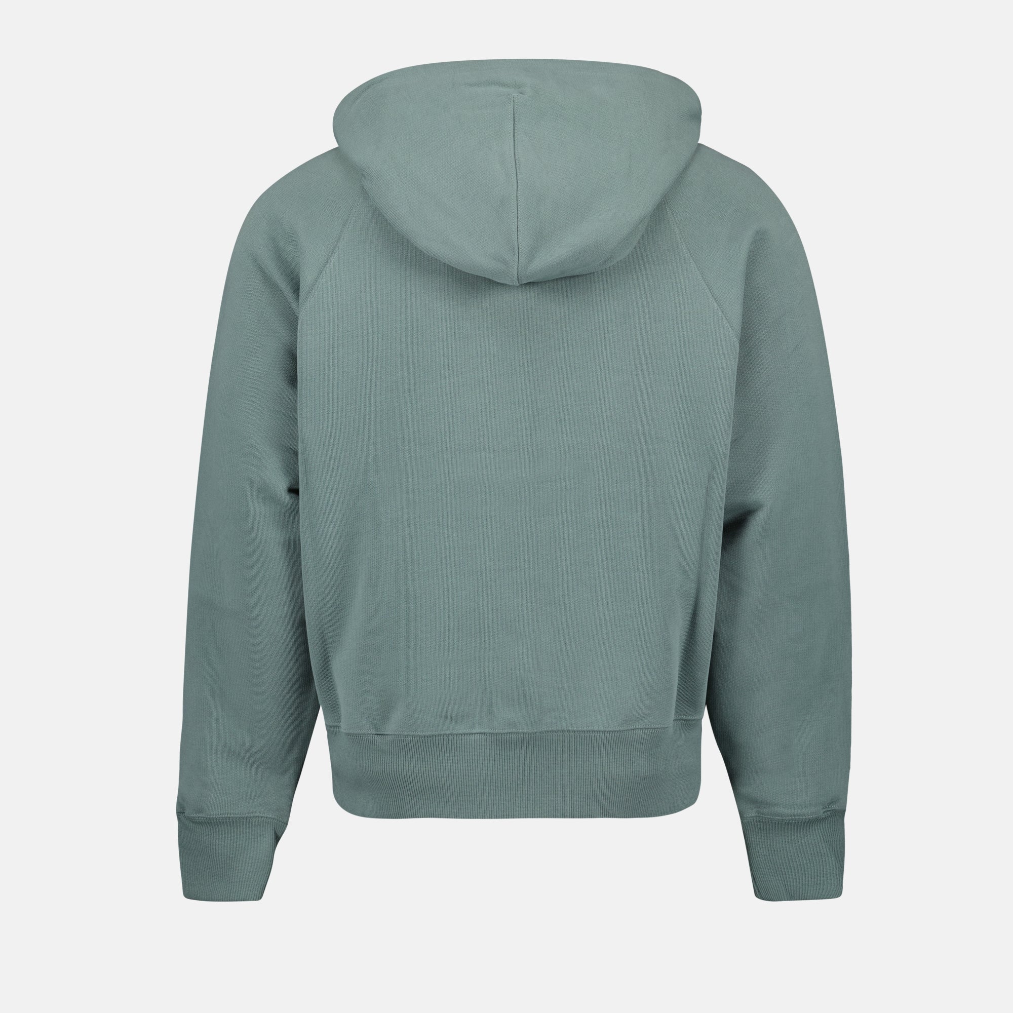 Signature Hoodie, Water Green Hoodie, Organic Cotton Hoodie, Ami Paris Hoodie, Fall-Winter Hoodie