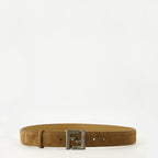 Image of Fendi FF Squared Belt by Fendi for Men - Season Autumn-Winter 2025 - Front View
