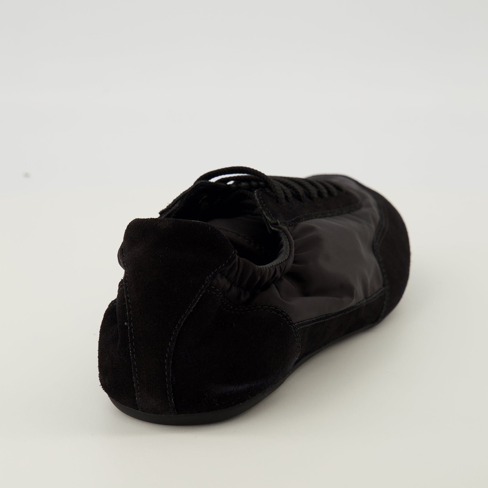 Prada sneakers, black sneakers, Re-nylon footwear, luxury sneakers, men's sneakers