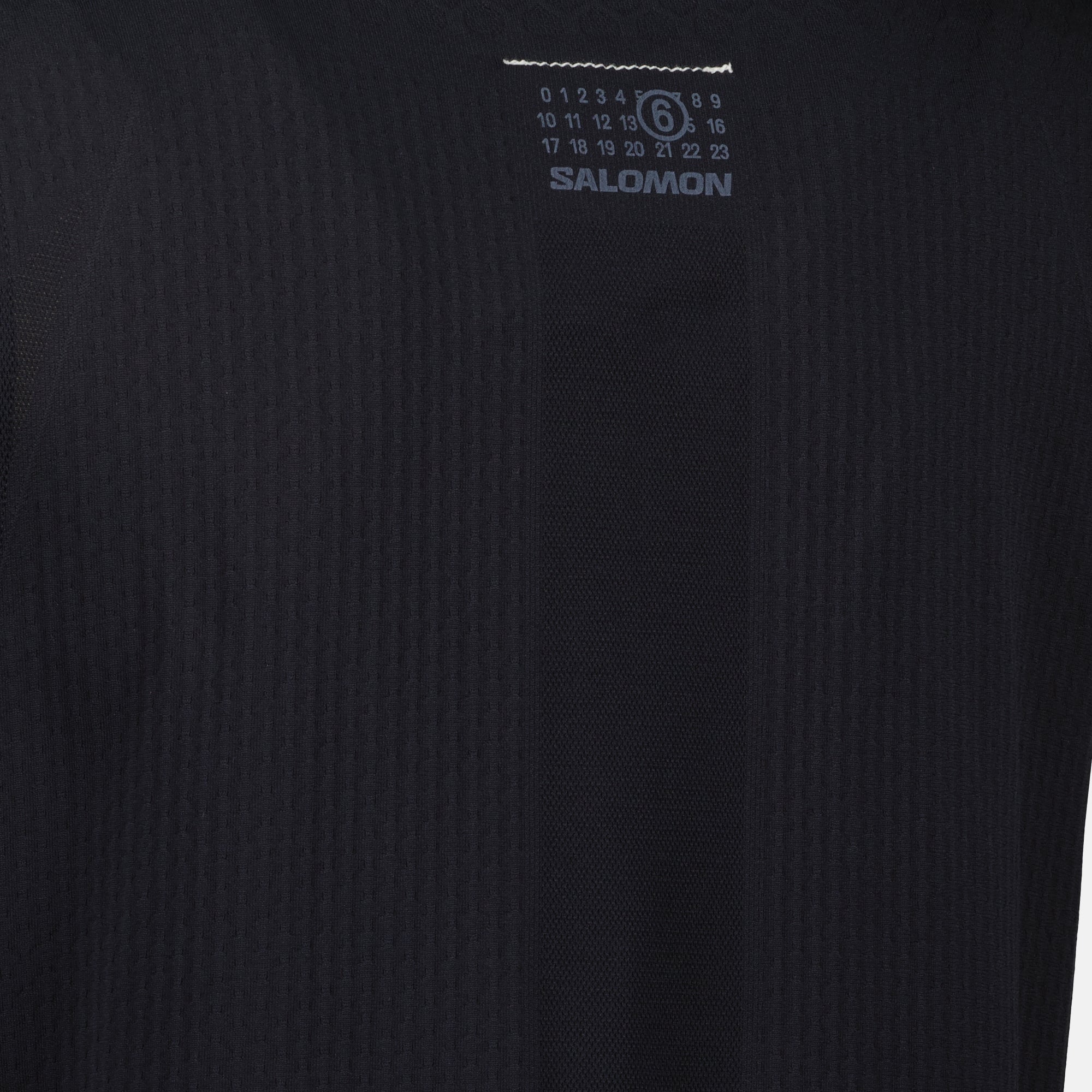 sport tank top, MM6 x Salomon, nylon top, Spring-Summer 2025, printed logo