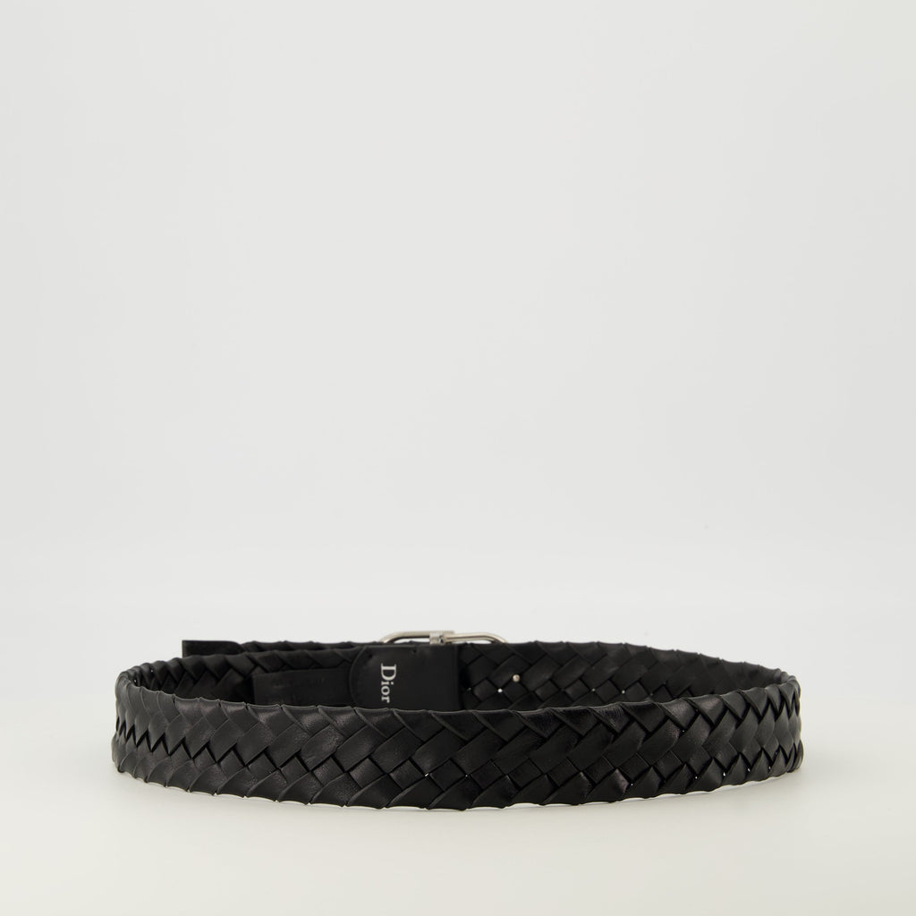 Woven Leather Belt