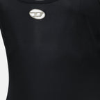 swimsuit, Diesel, black swimwear, eco-friendly swimwear, ripstop stretch fabric
