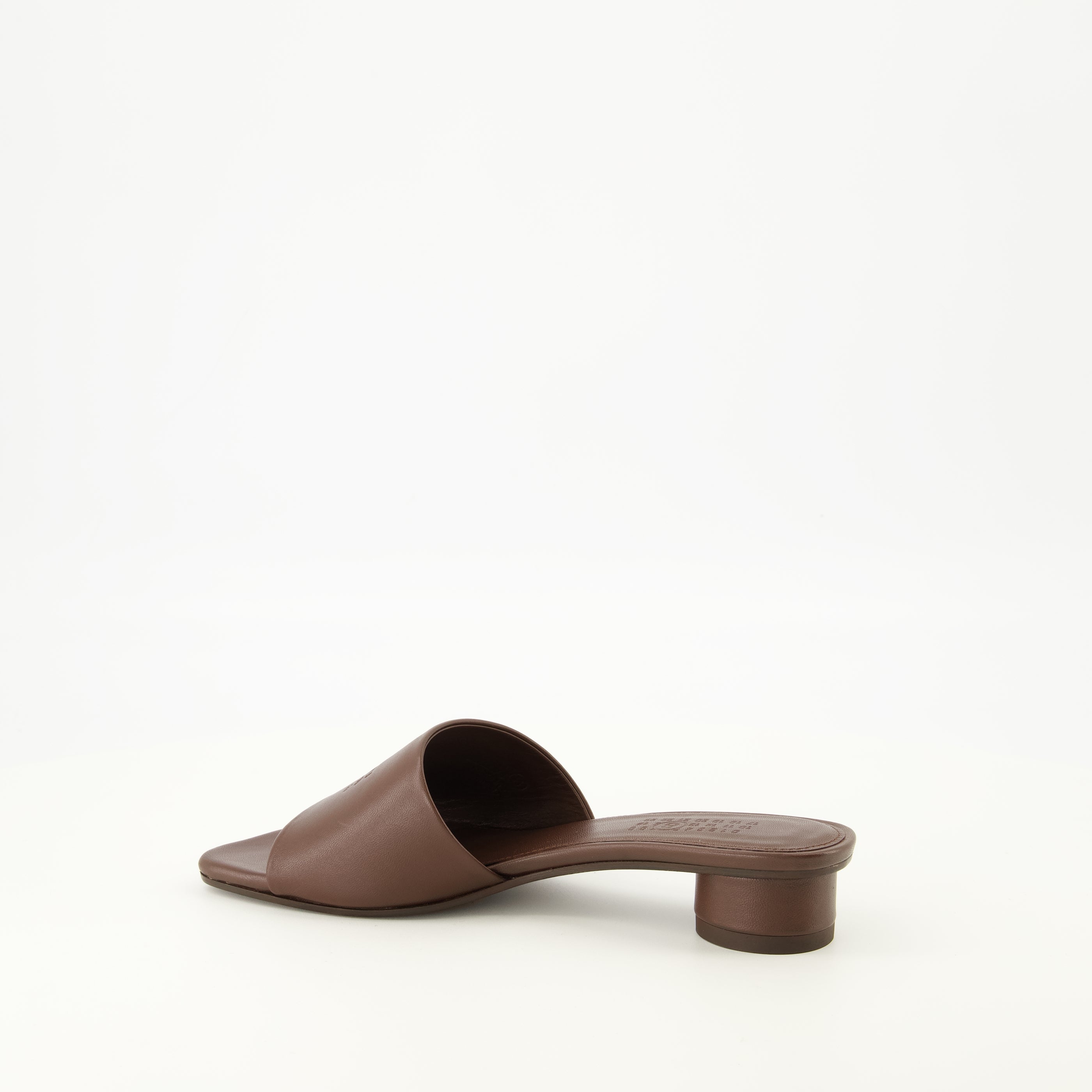 Sandali in Pelle Anatomic Bordeaux
