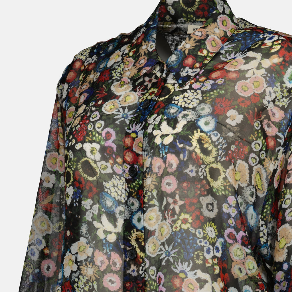 Imagen de la camisa Goya de Khaite para mujeres - Temporada primavera-verano 2026 - Vista de detalle 1